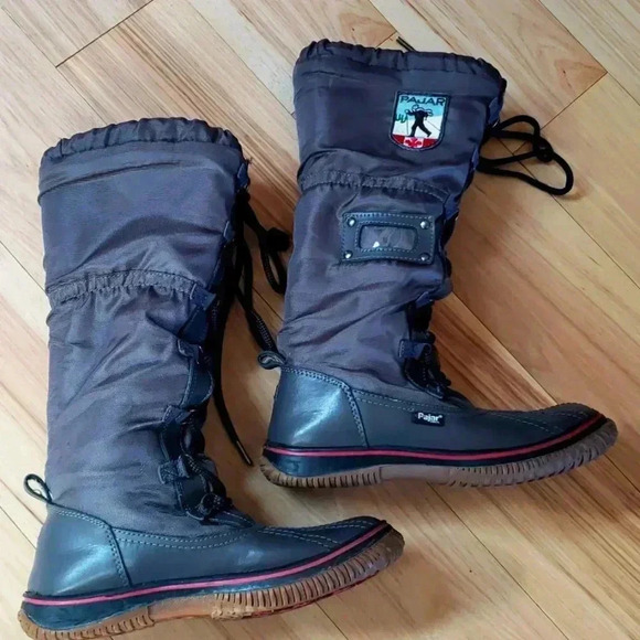 Pajar Grip Tall Winter Boots size EU 38  US 7- 7.5 gray - Picture 6 of 13